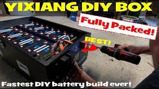 We loaded-up the Yixiang DIY Battery Box. Unbelievable fast DIY build process best case right now?