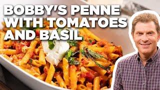 Bobby Flays Penne with Tomatoes and Basil  Food Network