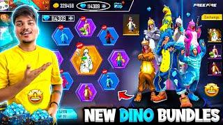 Free Fire All Dino Bundles In New Luck Royale And New Weapon And Diamond Royale -Garena Free Fire