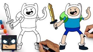 How To Draw Multiversus  Finn The Human