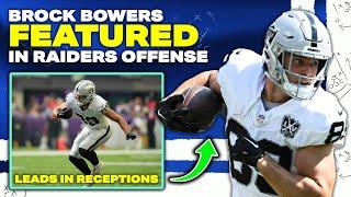 Brock Bowers is Being Featured in the Raiders Offense  PFF