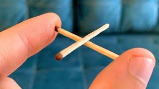 The INCREDIBLE Matches Magic Trick Anyone can do  Revealed