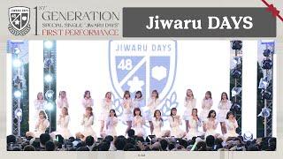 「Jiwaru DAYS」from BNK48 SPECIAL SINGLE Jiwaru DAYS FIRST PERFORMANCE  BNK48