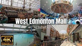 West Edmonton Mall - Galaxyland  Walking Tour  Edmonton Alberta Canada