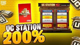 UC STATION EVENT EXPLAINED  HOW TO GET 200% BONUS UC IN PUBG MOBILE
