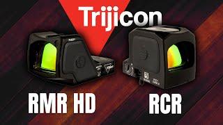 Testing Trijicons new RMR HD & RCR Reflex Sights