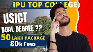 Is Dual Degree mandatory for Placements  in USICT ??  B.Tech + M.Tech Doubt?  USICT