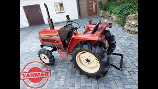 Yanmar F20D 4x4 20KM Mini Traktorek Japoński  Japanese Compact Tractor #Traktorek Kobylany