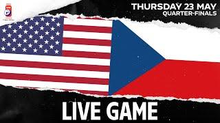 LIVE  USA vs. Czechia  2024 #IIHFWorlds