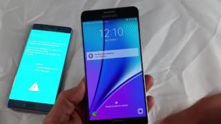 Galaxy Note 5 How to Get into Download Mode Root Install Custom OS Odin