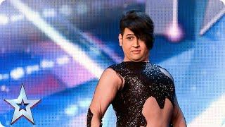 Belly dancer Armans hips dont lie  Britains Got Talent 2015