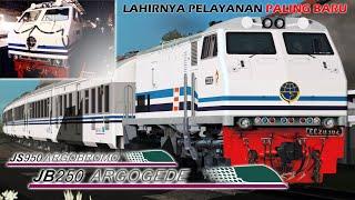 KADO 50 TAHUN INDONESIA LOKOMOTIF RAILSPRINTER DAN KERETA ARGO PERTAMA  #TRAINZPEDIA17