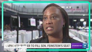 California governor names Laphonza Butler former Kamala Harris adviser to Feinstein Senate seat