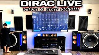 The Best Living Room Home Theater Ive EVER heard Audiocontrol Home Audio + Dirac Live Calibration