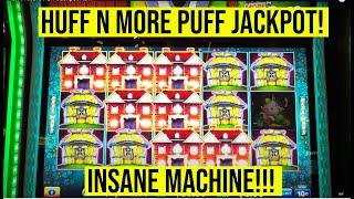 THIS HUFF N MORE PUFF SLOT WOULD NOT STOP HITTING JACKPOTT