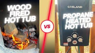 From Wood-Fired to Propane Our Hot Tub Transformation