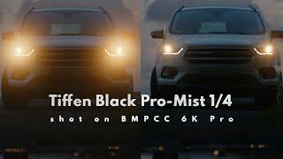 BMPCC6K Pro and Tiffen Black Pro-Mist 14 - Side-By-Side Comparison