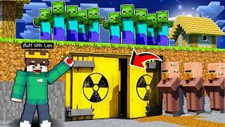 I Made Bunker To Survive Zombie Apocalypse in Minecraft