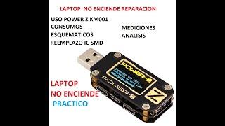 USE POWER Z PD3.0-LIVE REPAIR LAPTOP HP DOES NOT TURN ON