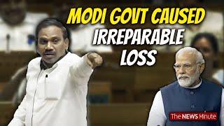 Dravidian ideology in TN rejected Modis fascism DMK MP A Raja in Parliament