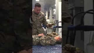 Military Medic Saves Life During Deployment #military