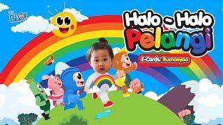 Halo-Halo Pelangi ECARDS RUMASYAA  LAGU ANAK INDONESIA - HEY BLO