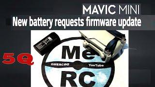 Mavic Mini Updating Battery Firmware - 5 Questions Answered