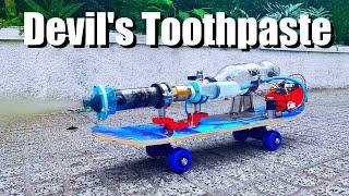 Devils Toothpaste Rocket Engine 3D Printed