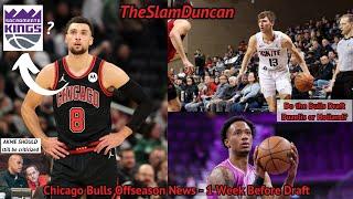 Bulls Couldnt Trade Caruso?  LaVine Trade Rumors Draft Rumors  IM BACK  TheSlamDuncan