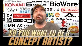 Want to be a CONCEPT ARTIST? Are you SURE?