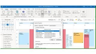 share or Unshare your Outlook Calendar with a colleague