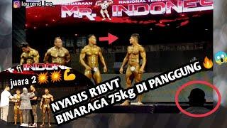 Sengg*lan saat Posing  nyaris R*but  Laurend Hutagalung Juara 2 Mr Indonesia kelas 75kg