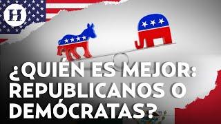 Elecciones en EU  ¿Conoces las diferencias entre Republicanos y Demócratas? Aquí te las decimos