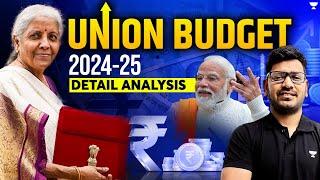 Union Budget 2024-2025  Detail Analysis  Crack NDA  CDS  AFCAT  CAPF  Vishal Kumar