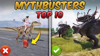 Top 10 MythBusters PUBG Mobile & BGMI T-Rex Dino-Ground Tips and Tricks Update 2.6 Myths #23