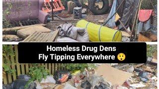 Fly Tipping Everywhere  Rat Infested Homeless Dens Rough Parts Of Birmingham