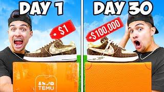 I Traded Fake Nikes Into $100000 Nikes In 30 Days