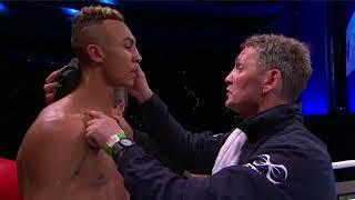 Perugino Giuseppe  vs Ben Whittaker subisce un terribile  TKO che lo demolisce annichilendolo   