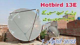 Hotbird 13E Satellite latest update Total Channel April  142023.