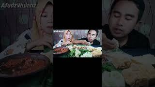 Lalapan Tahu Goreng Ikan Teri Mantap #shorts #mukbang