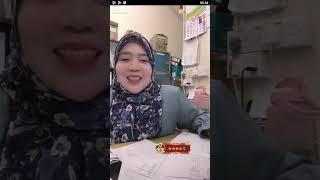 BIGOLIVE  - JILBAB LIVE SAMBIL KERJA DI KANTOR