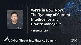 We’re in Now Now The Tyranny of Current Intelligence and How to Manage It