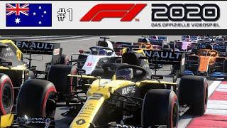 F1 2020 My Team Karriere Australien #1