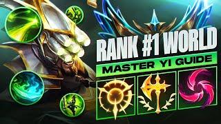 HOW TO CARRY WITH MASTER YI IN LOWER ELO ► CHALLENGER MASTER YI GUIDE