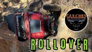 WE ROLLED OUR JEEP AT GULCHES ORV
