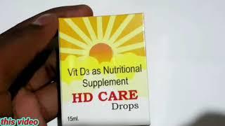 HD care drops vitamin D3 for kids strength immunity uses and sideeffects review Medicine Health