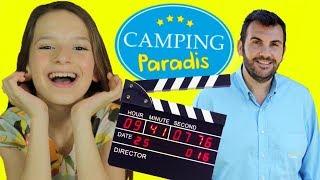 CAMPING PARADIS - Je temmène dans les coulisses  PREMIÈRE SÉQUENCE premier jour de TOURNAGE  