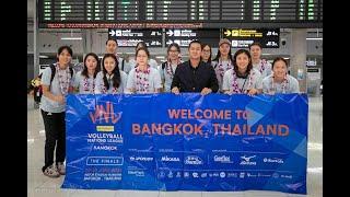 中国女排抵达泰国！张常宁2人最美，丁霞黑眼圈严重，主教练隐身