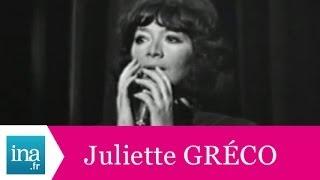 Juliette Gréco Coin de rue live officiel - Archive INA
