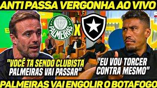 PALMEIRAS vai ENGOLIR o BOTAFOGO MÍDIA DEU no MEIO de ANTI CLUBISTA TEM QUE RESPEITAR o PALMEIRAS